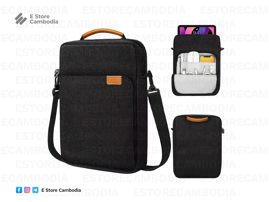 កាបូប ProElite (9–11 inch) ពណ៌ខ្មៅ