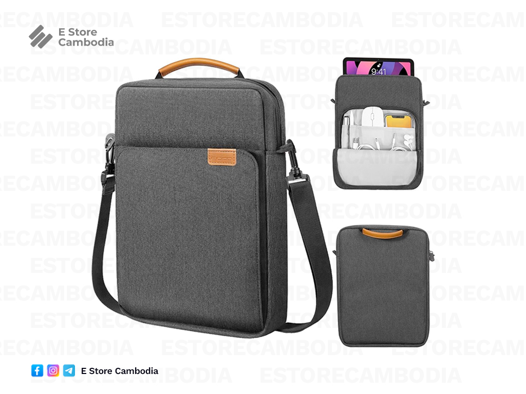 កាបូប ProElite (9–11 inch) ពណ៌ប្រផេះ